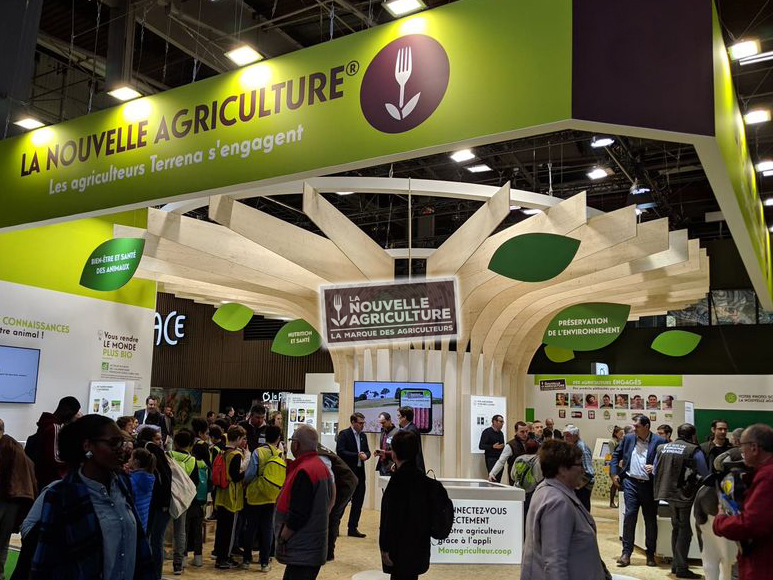 helice-holographique-3D-stand-nouvelle-agriculture