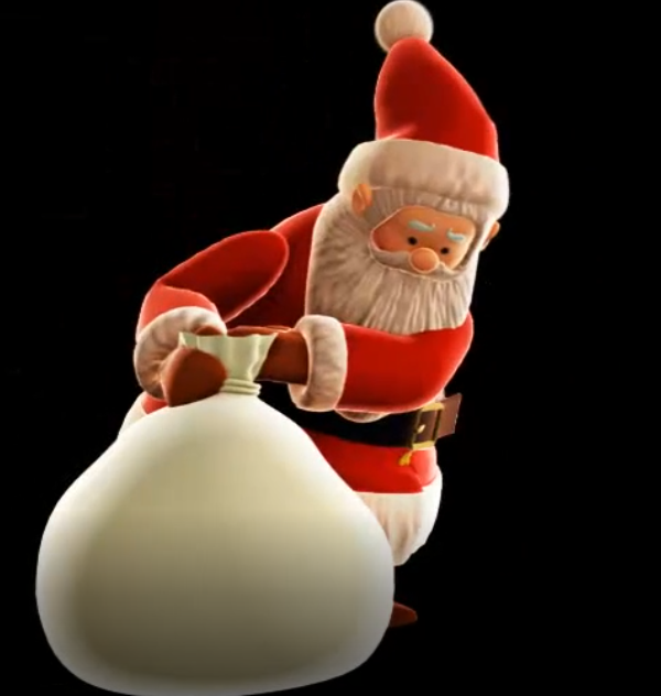 Père-Noël-sac
